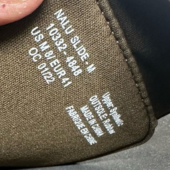 OLUKAI Nalu Slides Dark Java Size 8 Mens - Picture 8 of 8